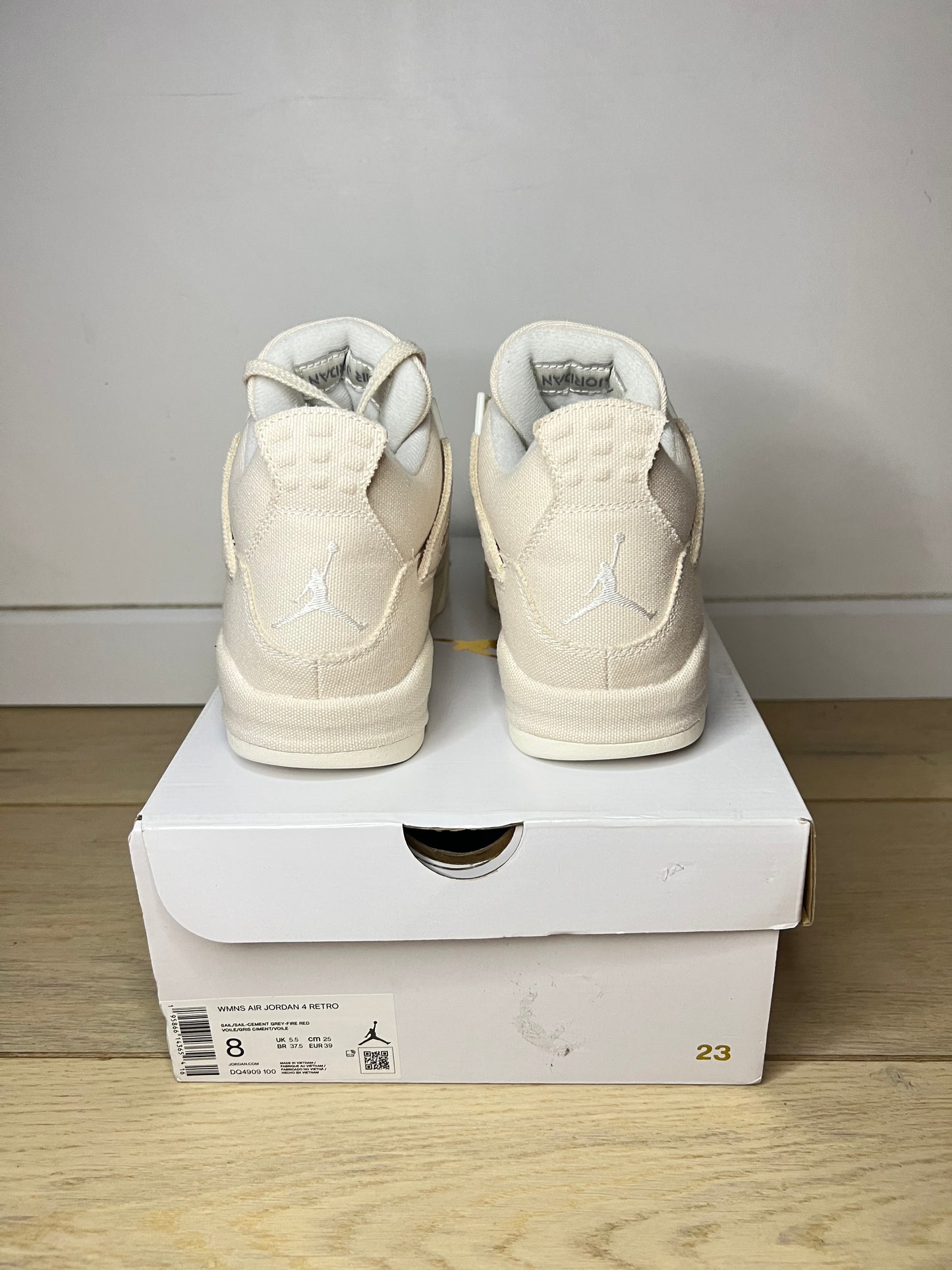 JORDAN 4 BLANK CANVAS