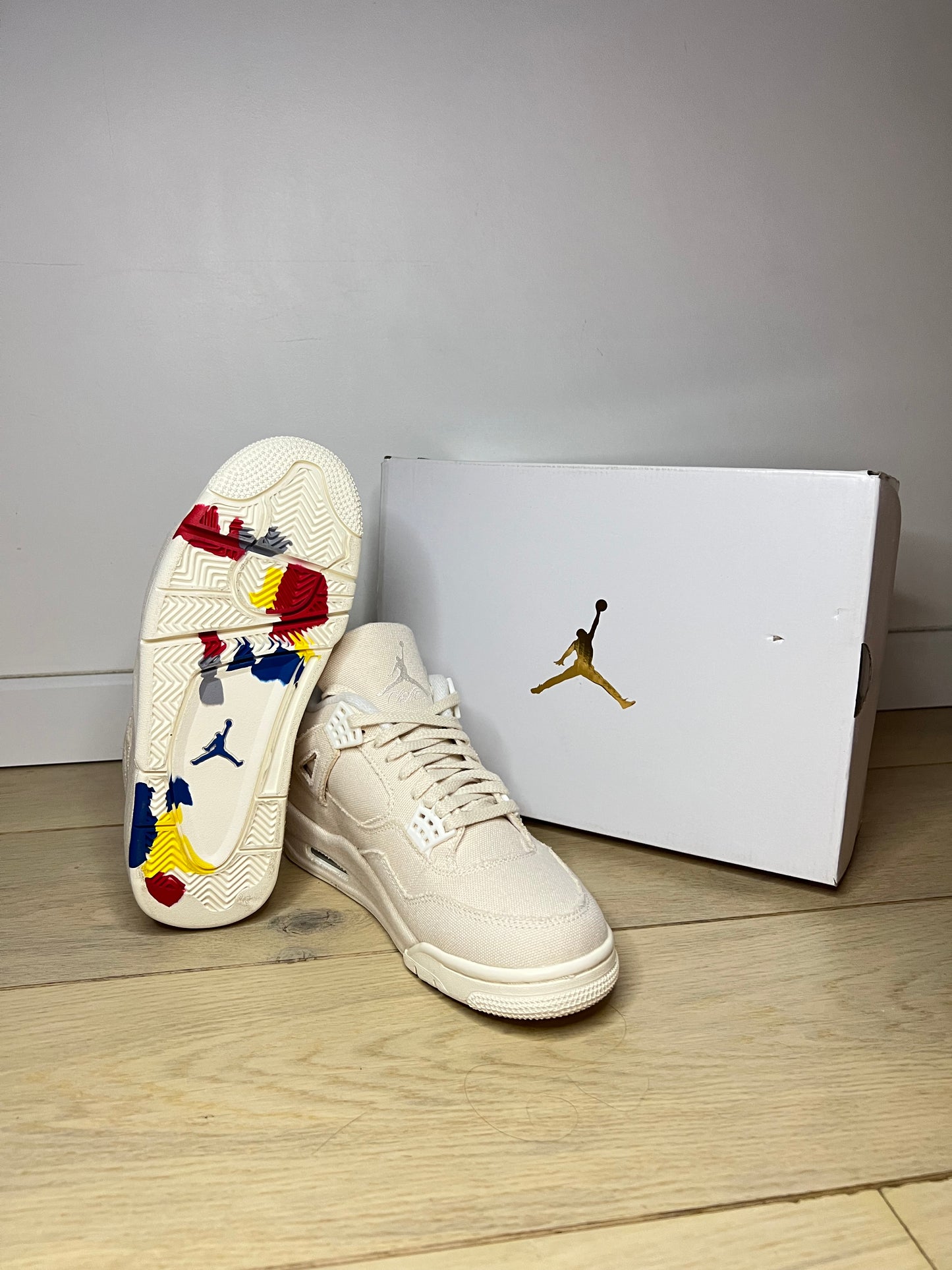 JORDAN 4 BLANK CANVAS