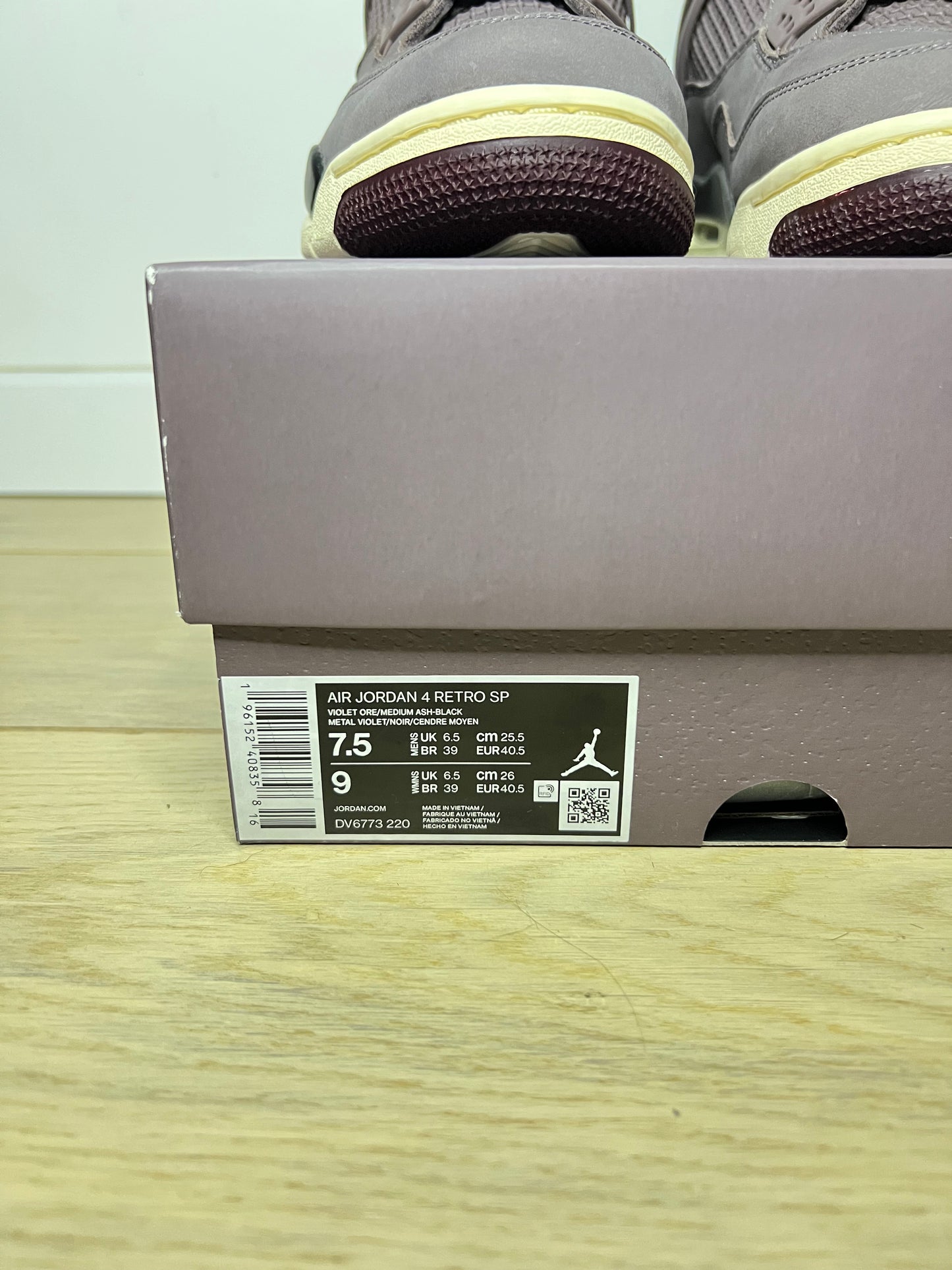 JORDAN 4 A MA MANIERE