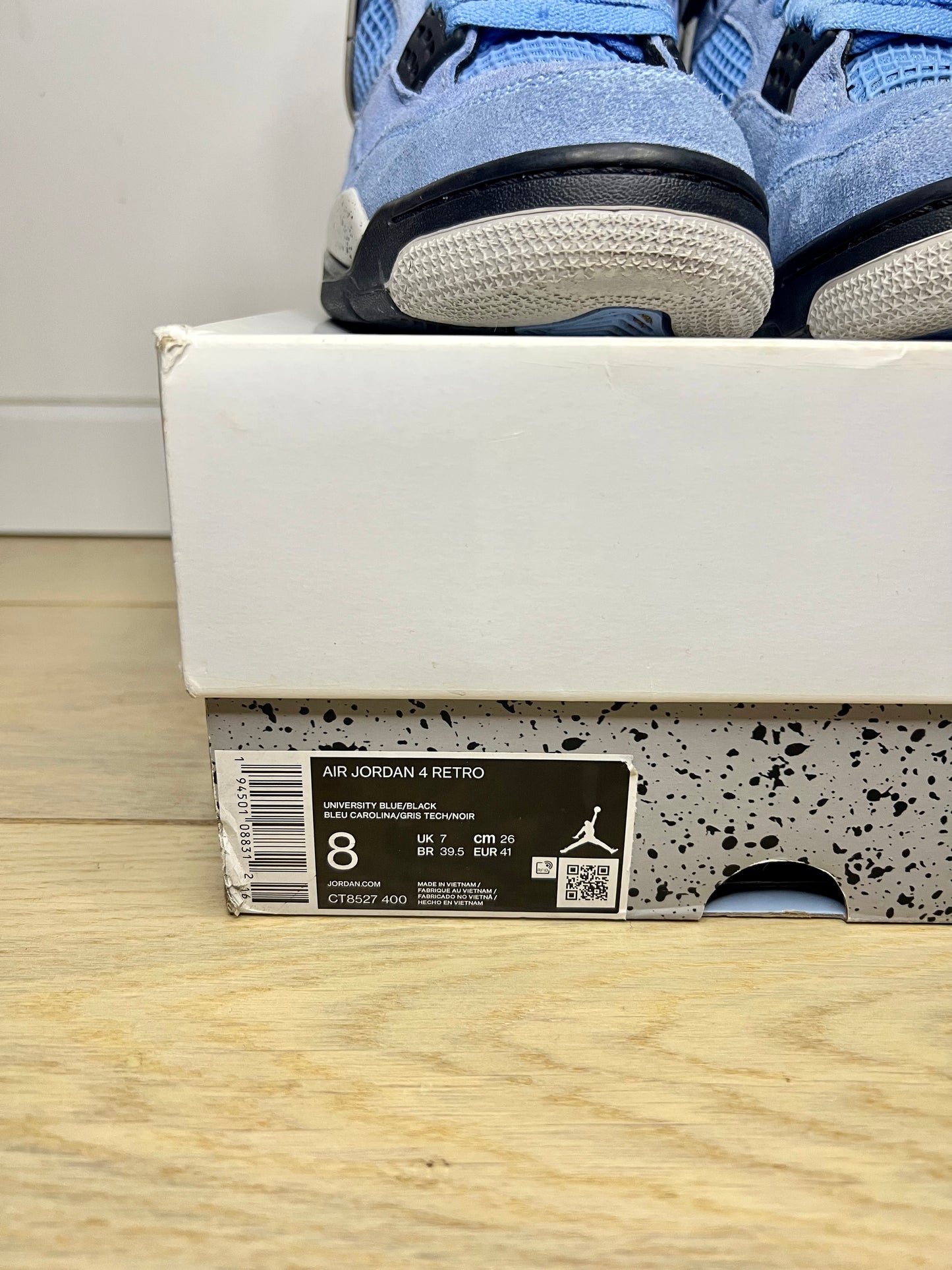 JORDAN 4 UNC