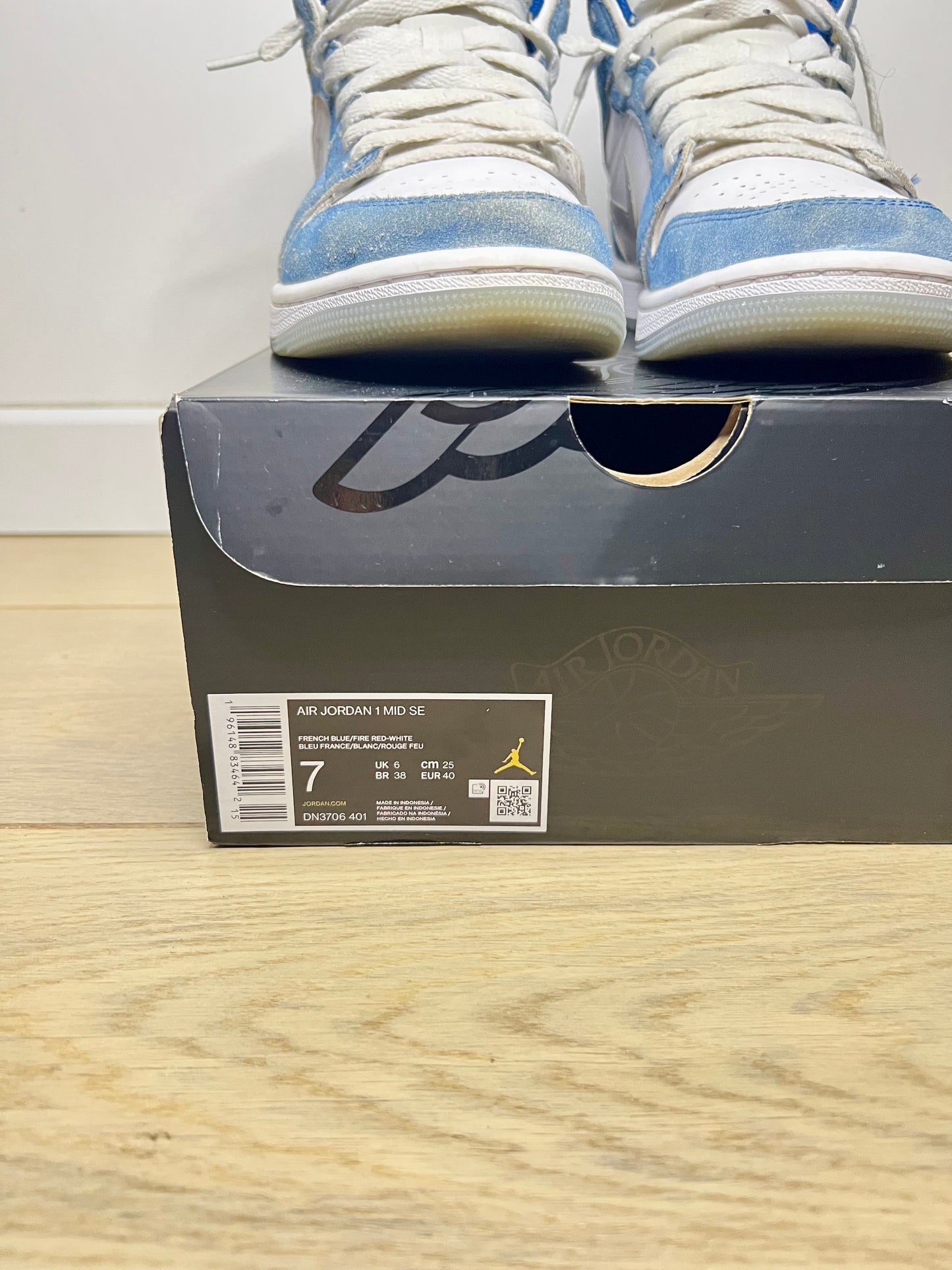 JORDAN 1 MID FRENCH BLUE