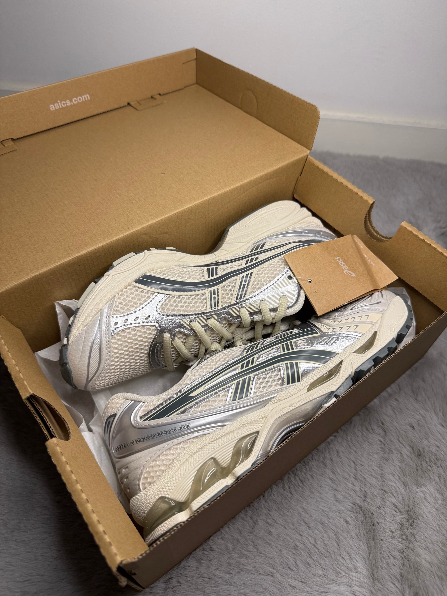 Asics Gel Kayano 14 Birch Dark Pewter