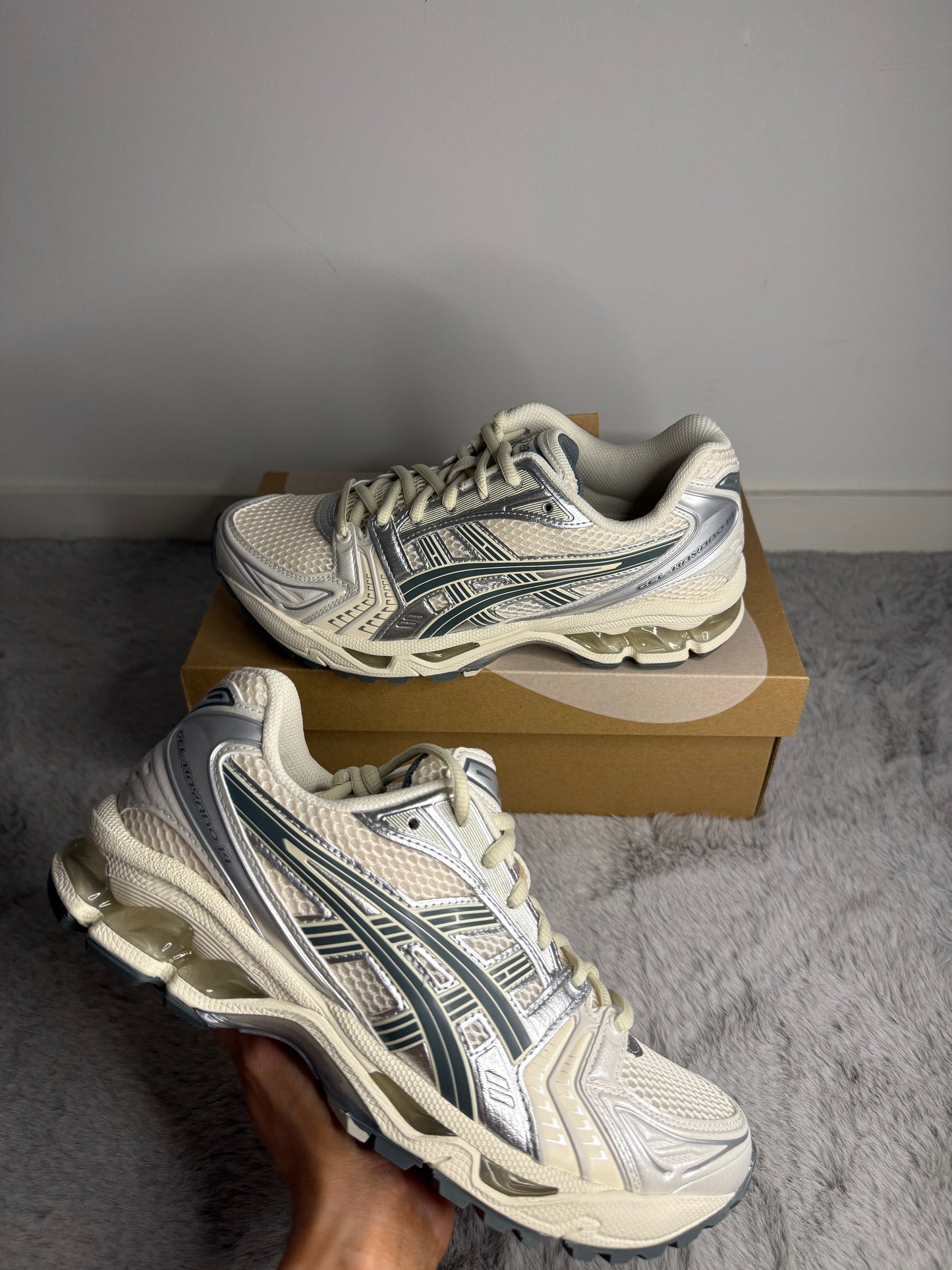 Asics Gel Kayano 14 Birch Dark Pewter