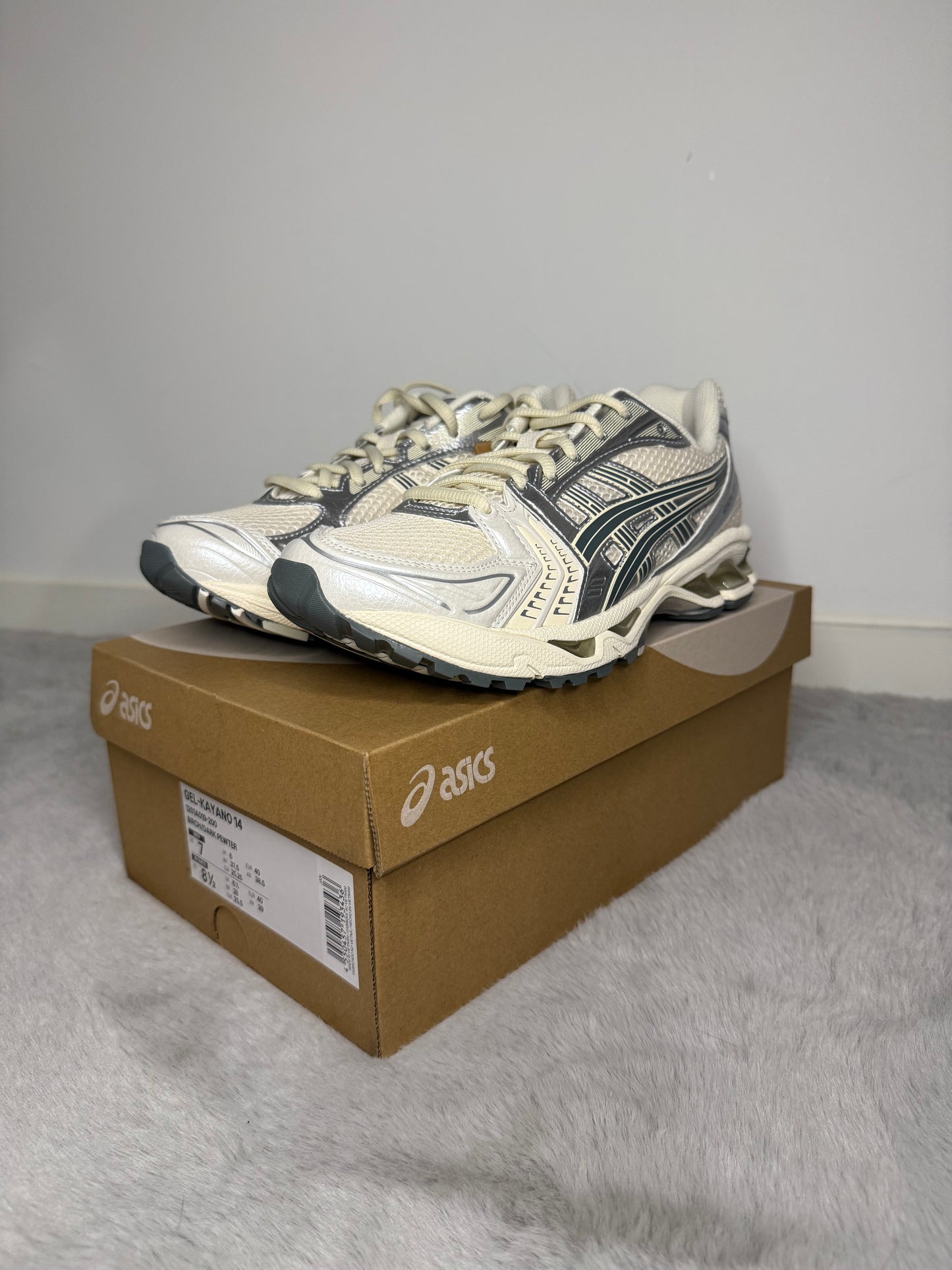 Asics Gel Kayano 14 Birch Dark Pewter