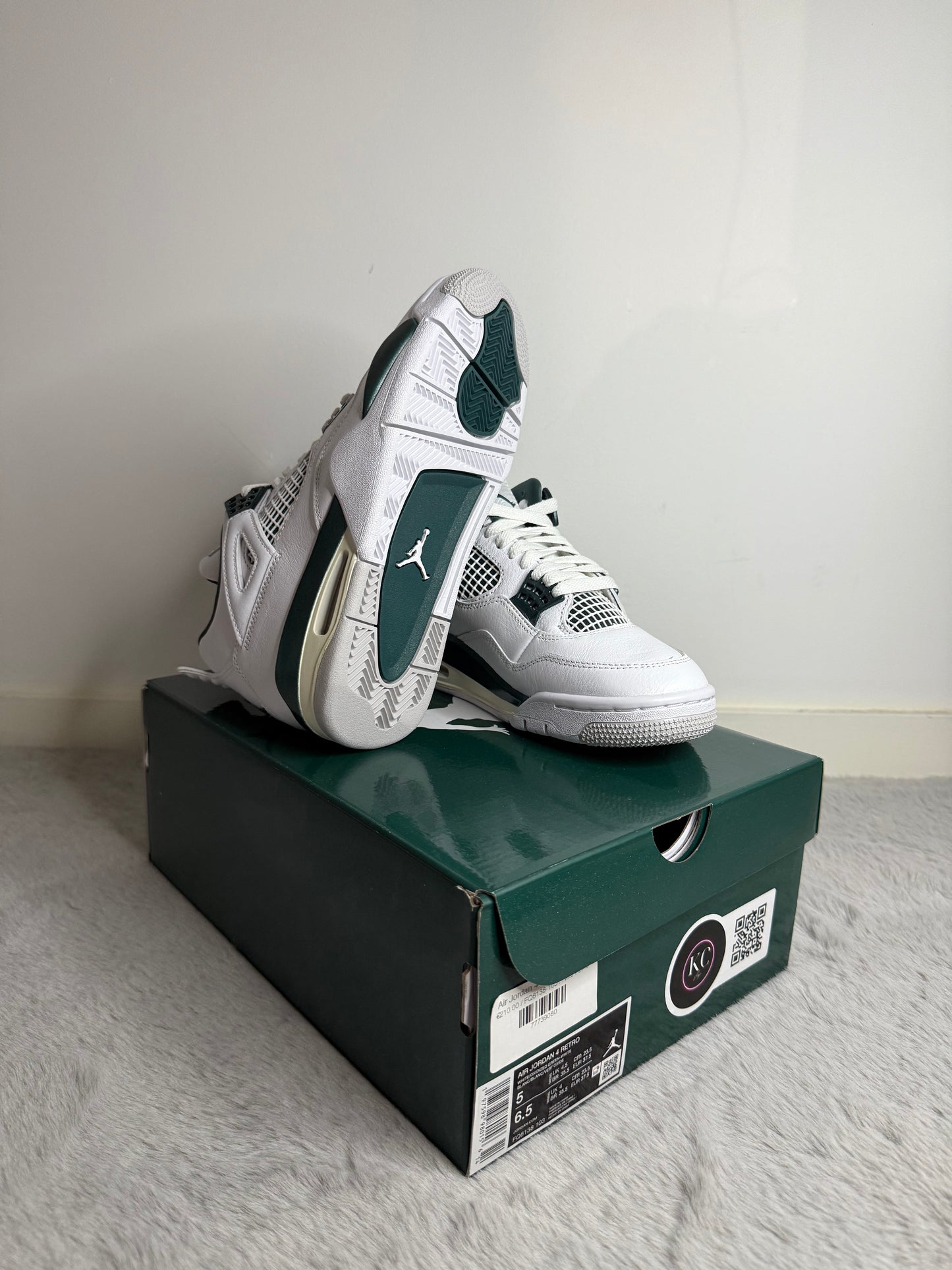 Jordan 4 oxidized green