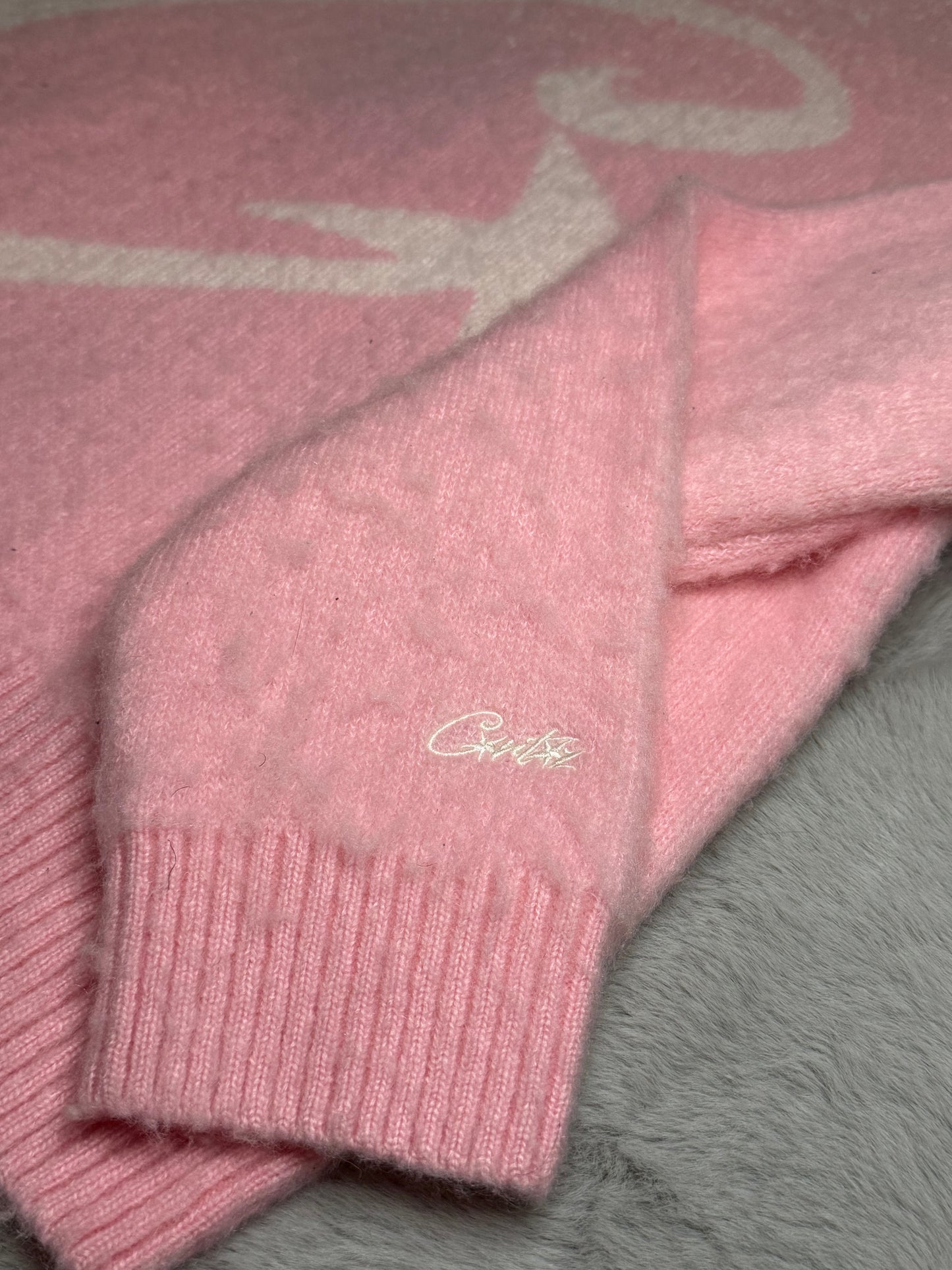 sweat corteiz mohair pink