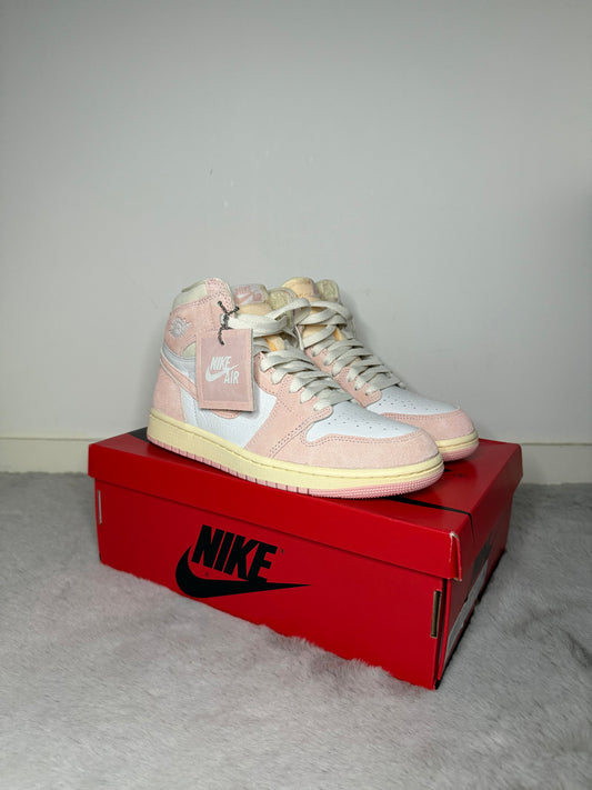 Jordan 1 high washed pink
