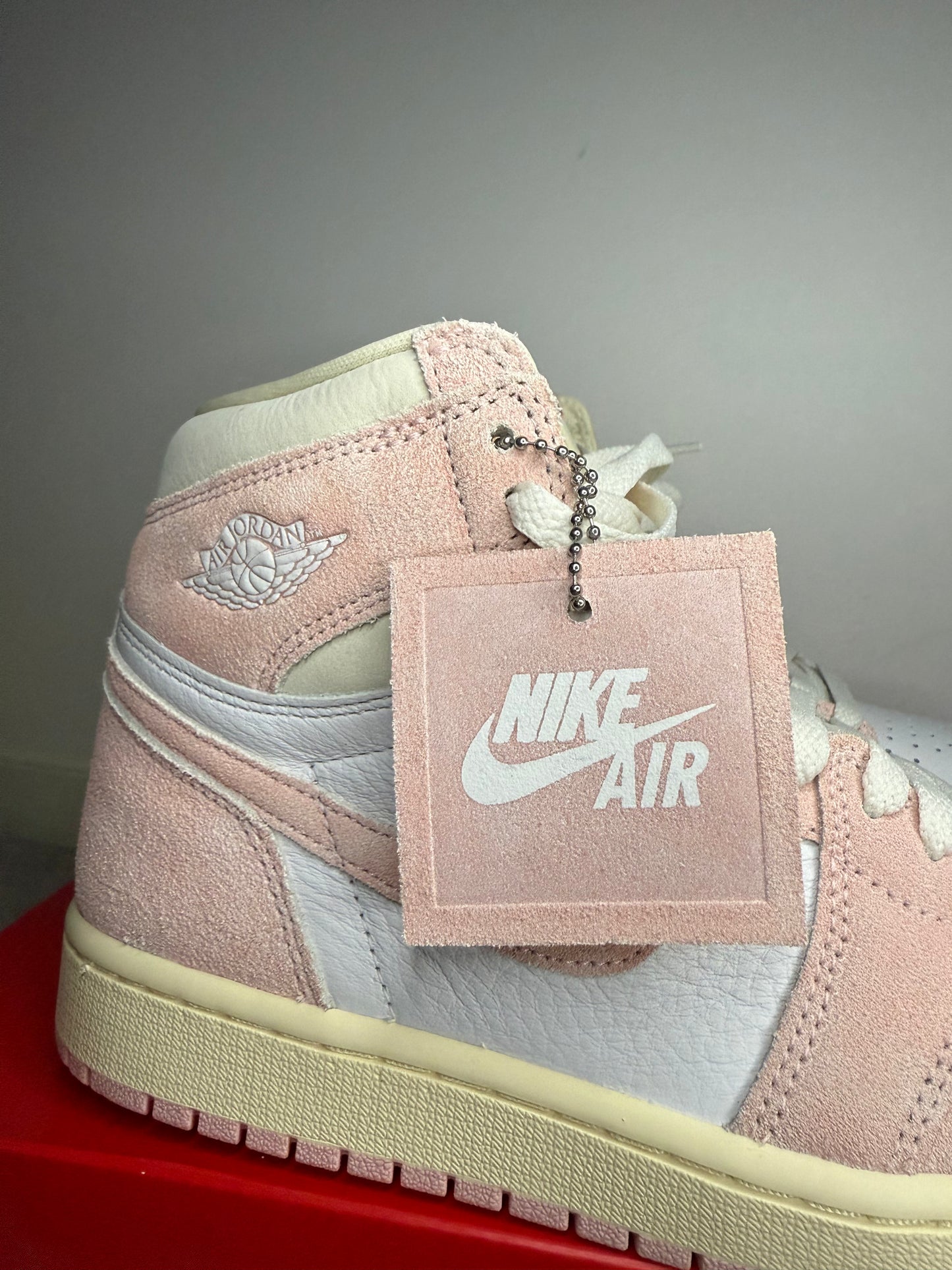 Jordan 1 high washed pink