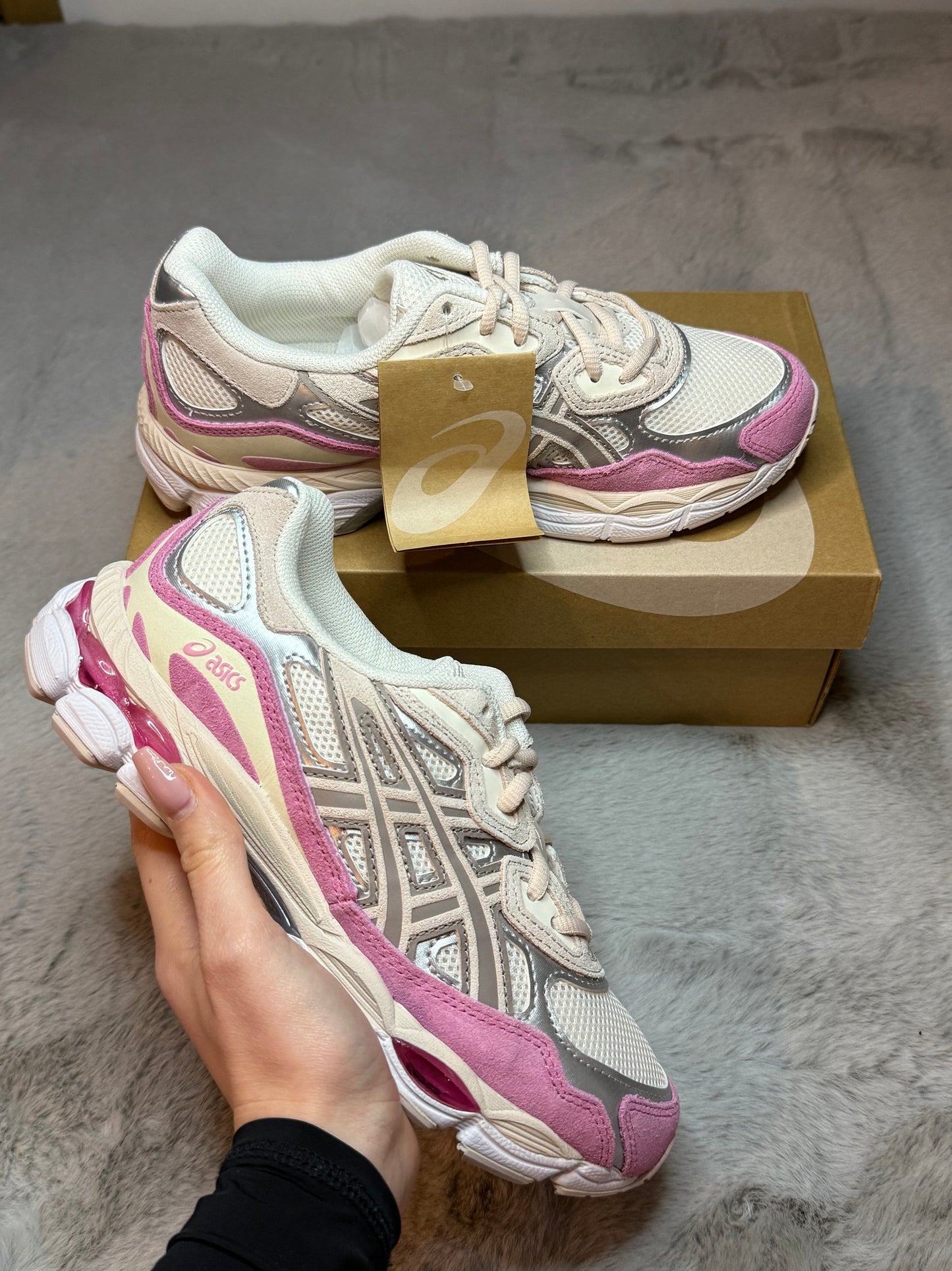 ASICS GEL NYC CREAM PINK