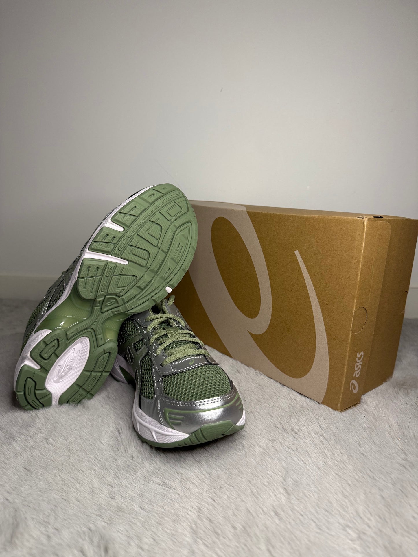 Asics Gel 1130 Swamp Green Pure Silver