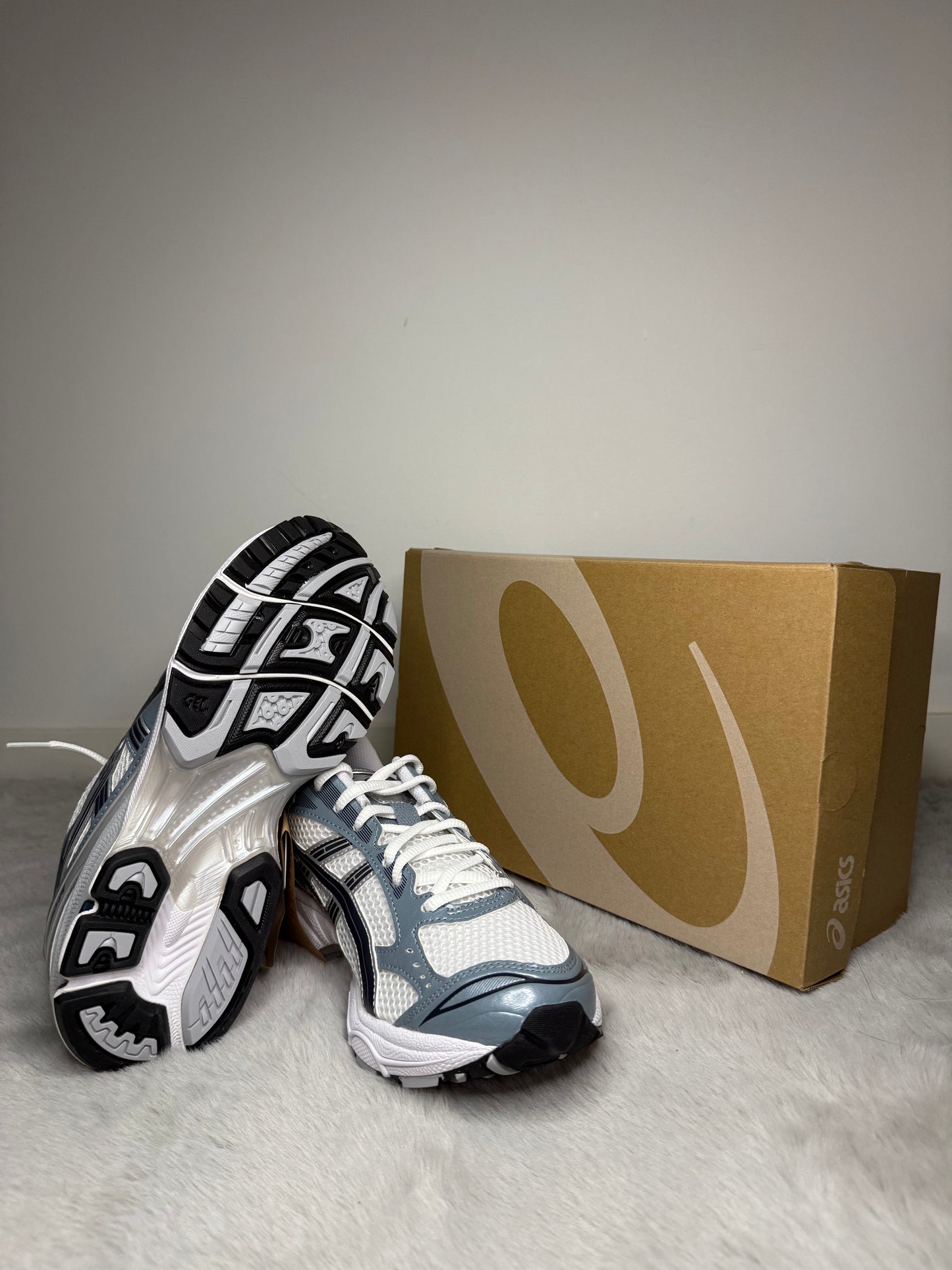 Asics Gel Kayano 14 White Fjord Grey
